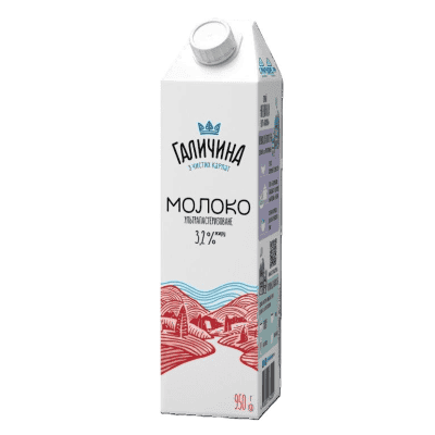 Прясно мляко 3.2% 950гр