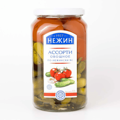 Зеленчукови асорти по-нежински 920гр
