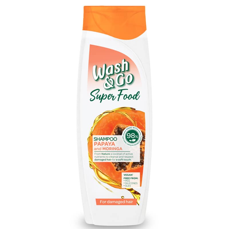 Ш-н Wash&Go Superfood Папая 400мл