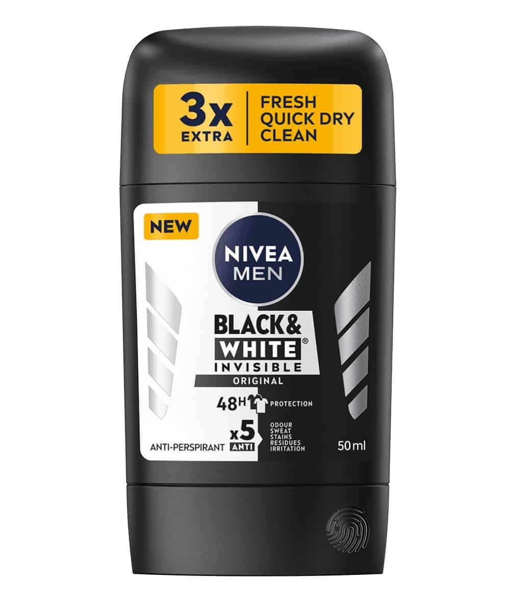 Дез.стик Nivea Black&White Original 50мл