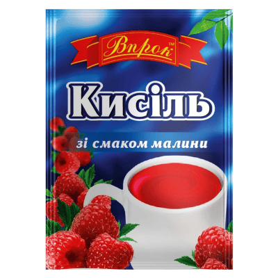 Кисел вкус малина 65гр