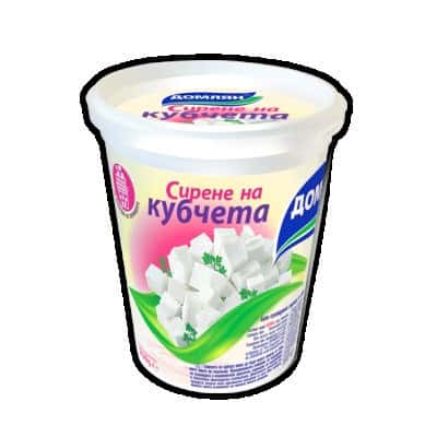 Сирене Домлян кубчета 250гр