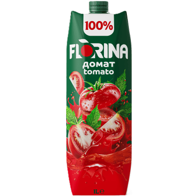Натурален сок Florina Домат 100% 1л
