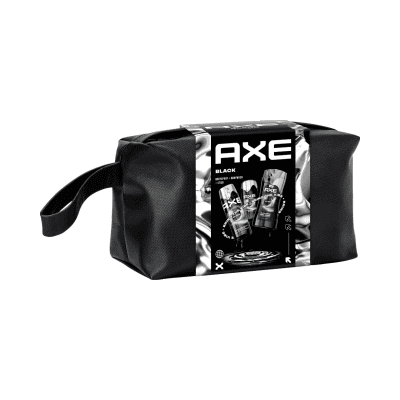 К-т AXE Black део+душ+стик в несесер/409