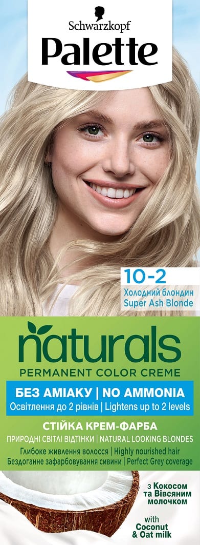 Боя за коса Palette Naturals 10-2 П. Русо