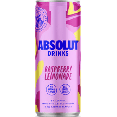 Алкох.напитка Аbsolut raspberry 0.25л