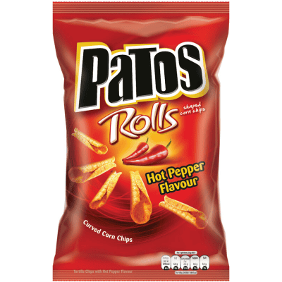 Чипс царевичен патос лют 100гр 