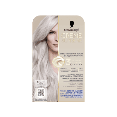 Боя за коса CS Cool silwerblond 10-55