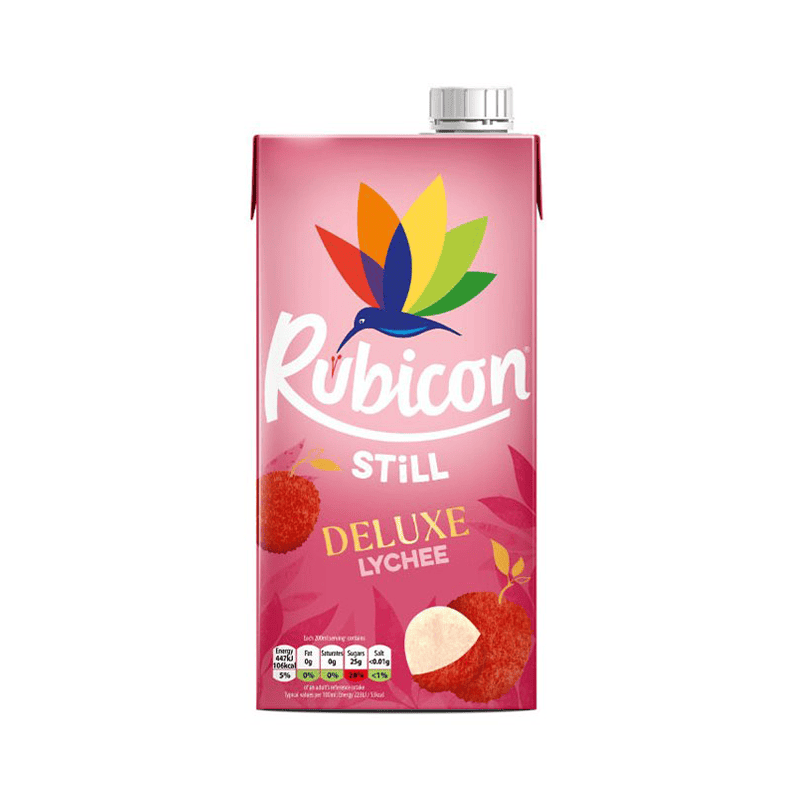 Сок от личи делукс Rubicon 1л