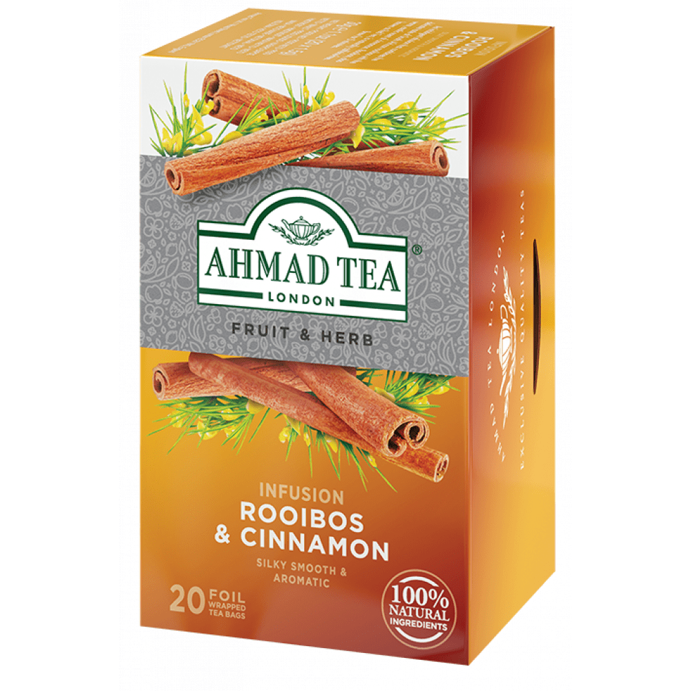 Чай Ahmad Rooibos and Cinnamon 20 бр.