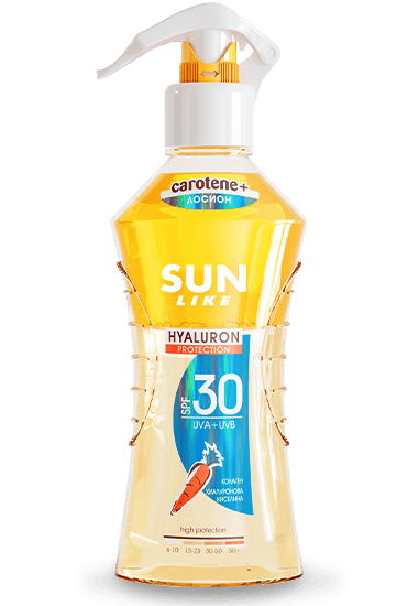 Лосион слънцез Sun Like двуф.SPF30 200мл