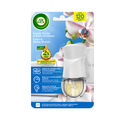 Air wick ел.компл.нежност/б.орхидея 19мл