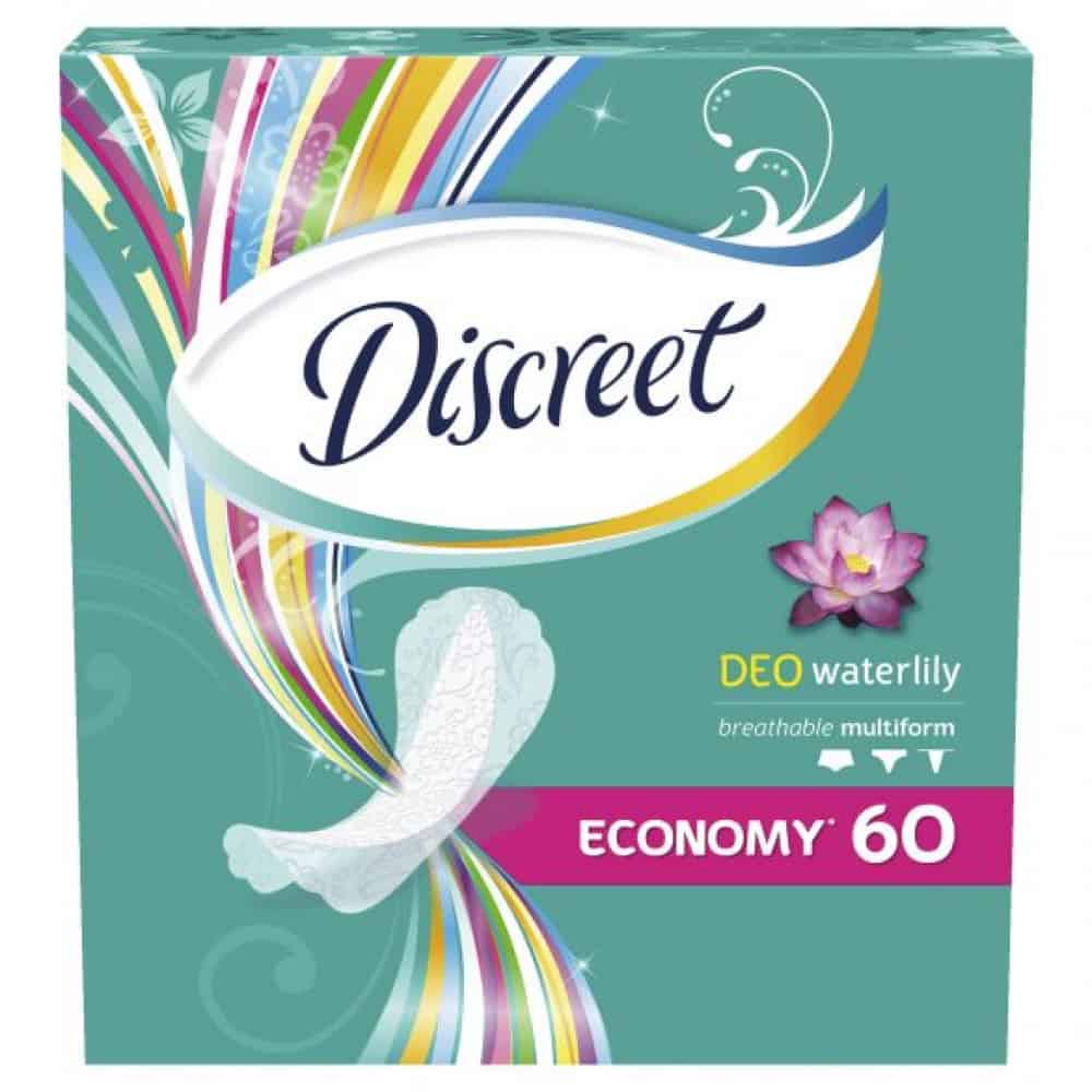 Ежедн. превръзки Discreet Waterlily 60бр