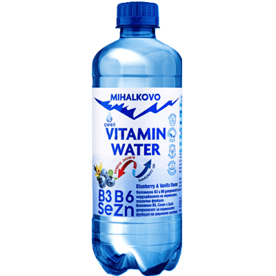 Вода Михалково Вит. боровинка/ванилия 0.5л