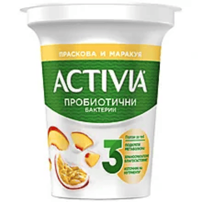Активиа с Праскова и Маракуя 280гр