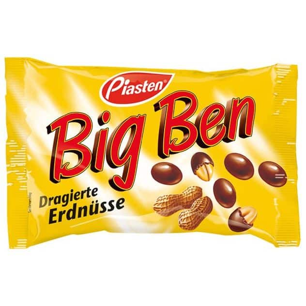 Шоколадово драже с фъстъци Big Ben 100 гр 