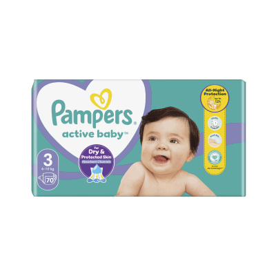 Пелени Pampers JPM S3 70бр
