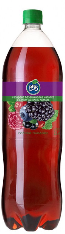 Безалкохолна напитка ВВВ Горски плодове 2л