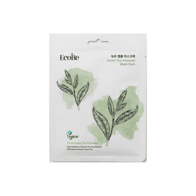 Маска за лице зелен чай Ecobe 25мл