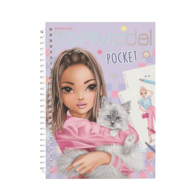 Topmodel джобна кн.за оцв., 120 стр.