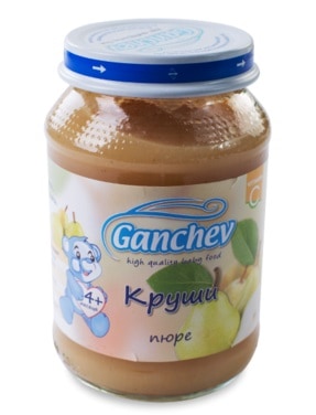 Пюре Ganchev Круши 190гр