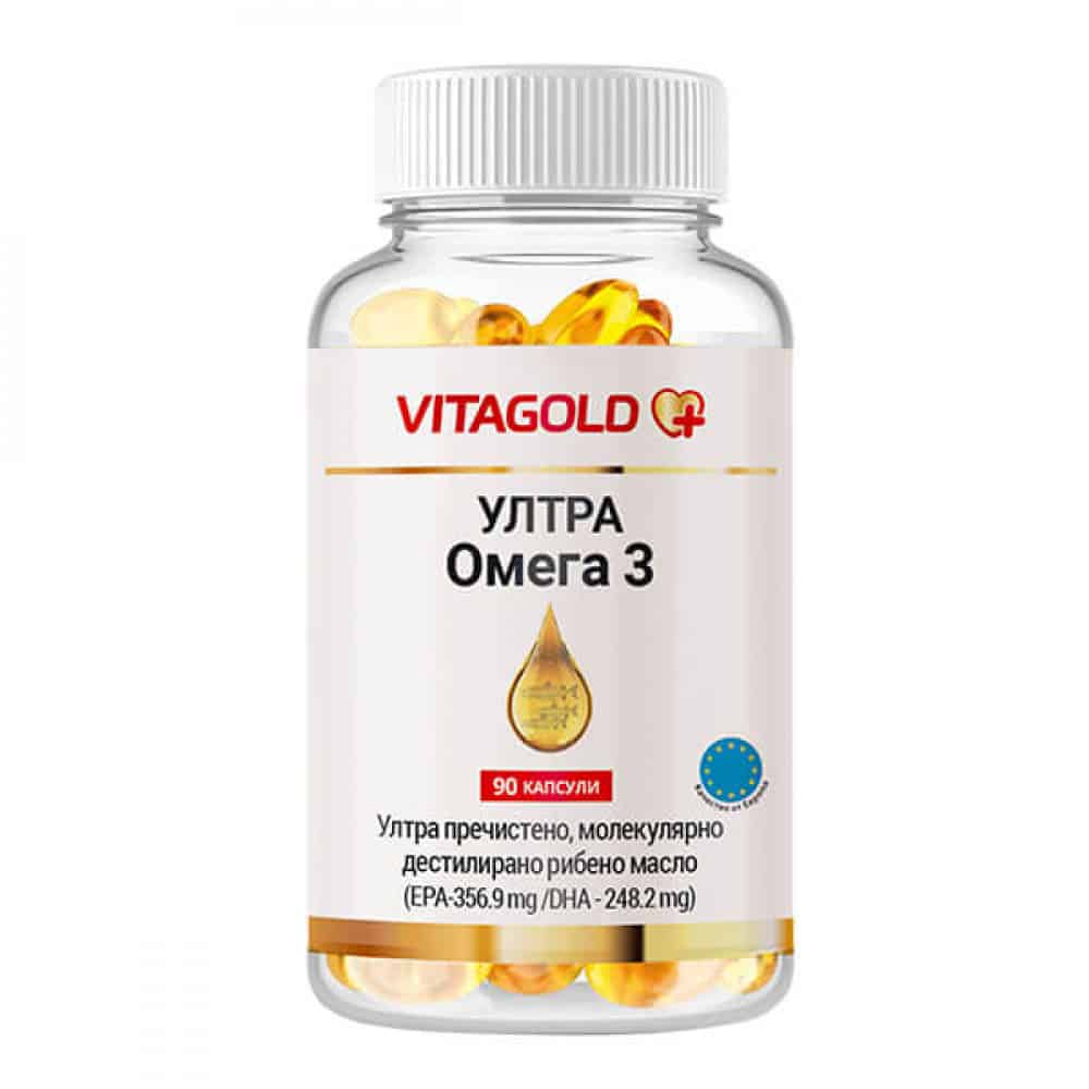 Ултра Омега 3 Vitagold 90 таблетки 