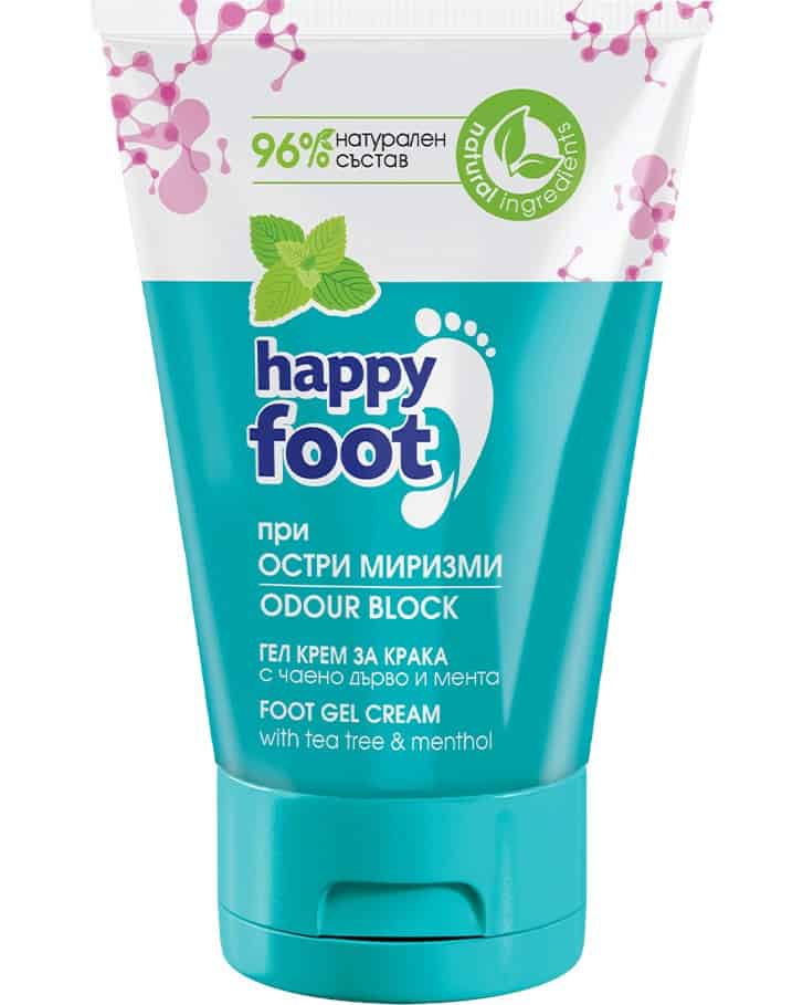 Крем за крака Happy Foot ост.миризма 100мл