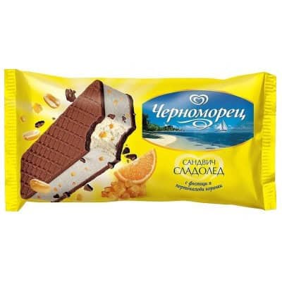 Сладолед Черноморец сандвич 60гр