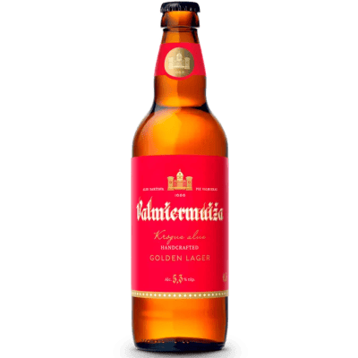 Бира golden lager 5.3% valmiermuiza 500мл