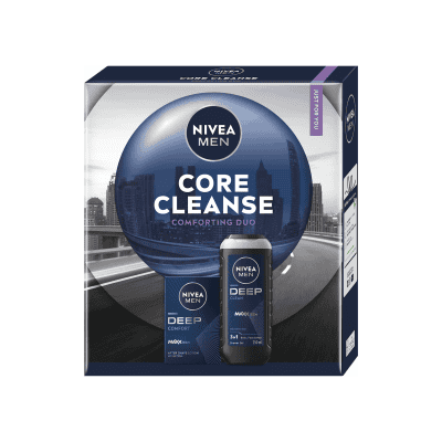 К-т Nivea Men Core л-н.след бр.+душ гел