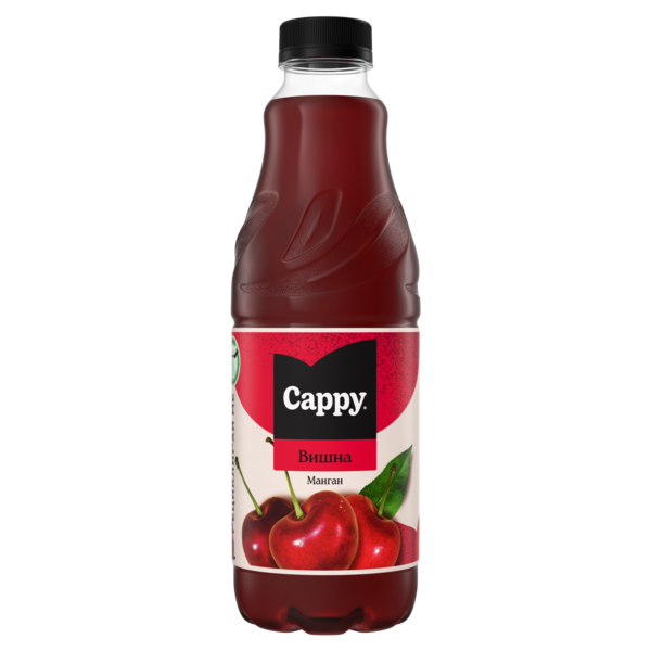 Плодова напитка Cappy вишна 1л PET