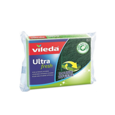 Vileda ultra fresh кухн.гъба 2бр anti-bac 