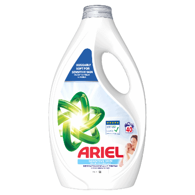 Течен перилен преп.Ariel Бебе 1,8л/40пр