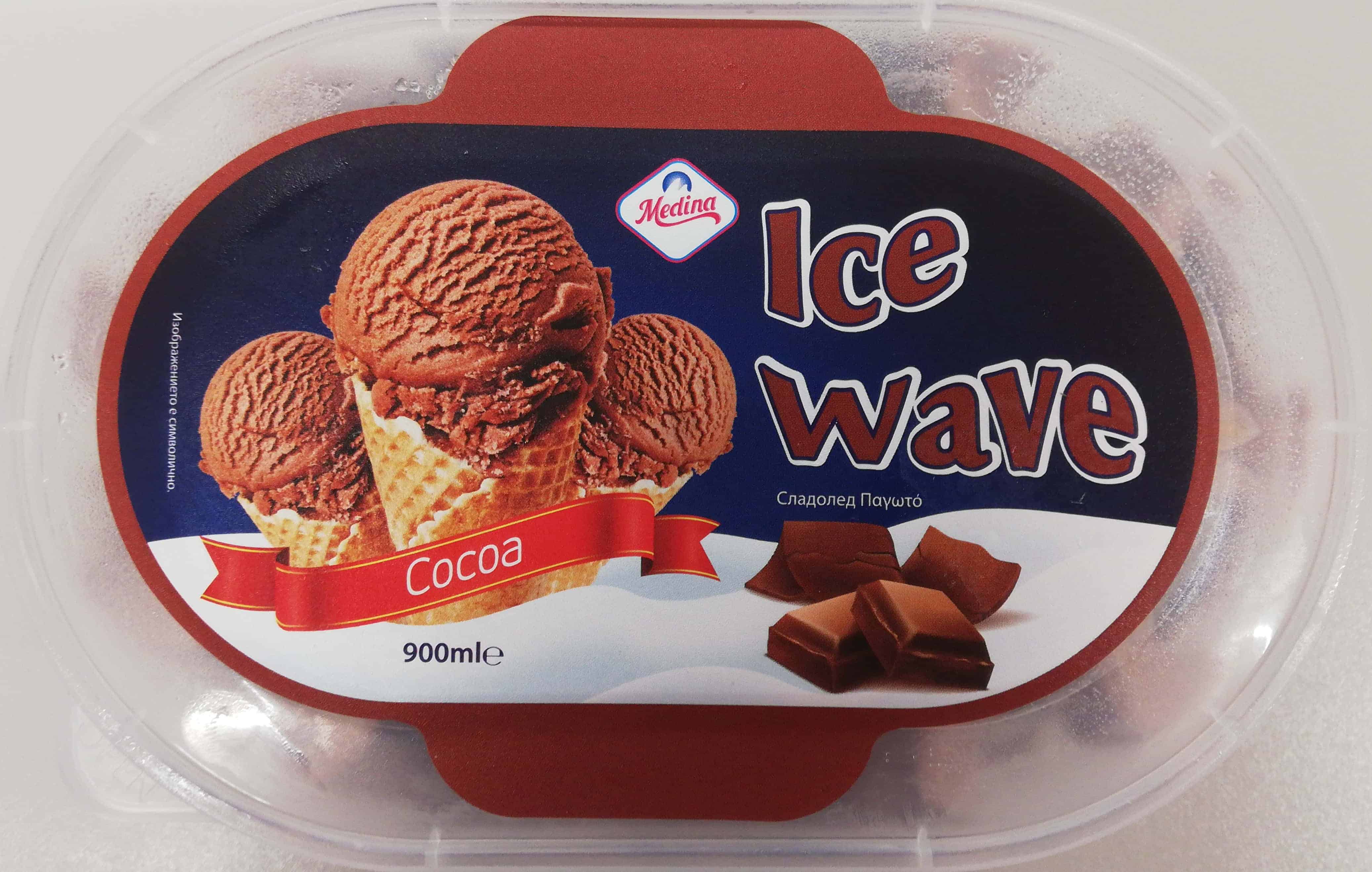 Сладолед Ice Wave какао 390гр