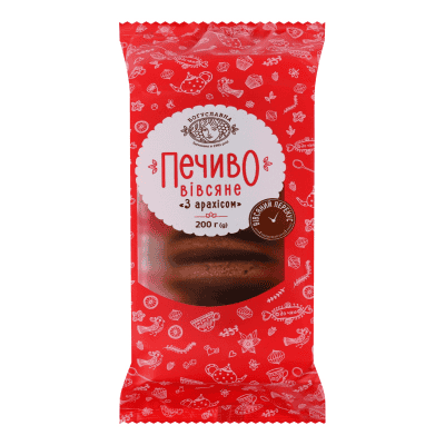 Овесени бисквити с фъстък 200гр богуславна