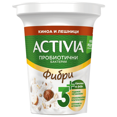 Активиа  фибри с киноа и лешници 280гр