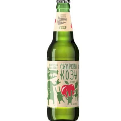 Сайдер сидрова коза 5.5% 0.45л