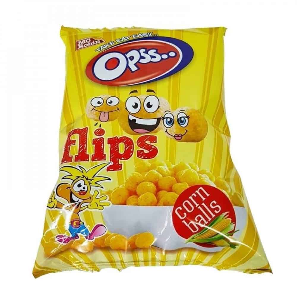 Снакс Opss Flips corn царевичен 100 гр