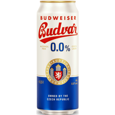 Бира budweiser 0.0% кен 0.5л