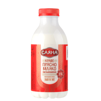 Прясно мляко Саяна 3%, 500 мл