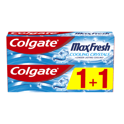 Паста Colgate Max Fresh 75мл 1+1