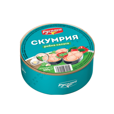 Рибна салата скумрия Златна Русалка 300 гр