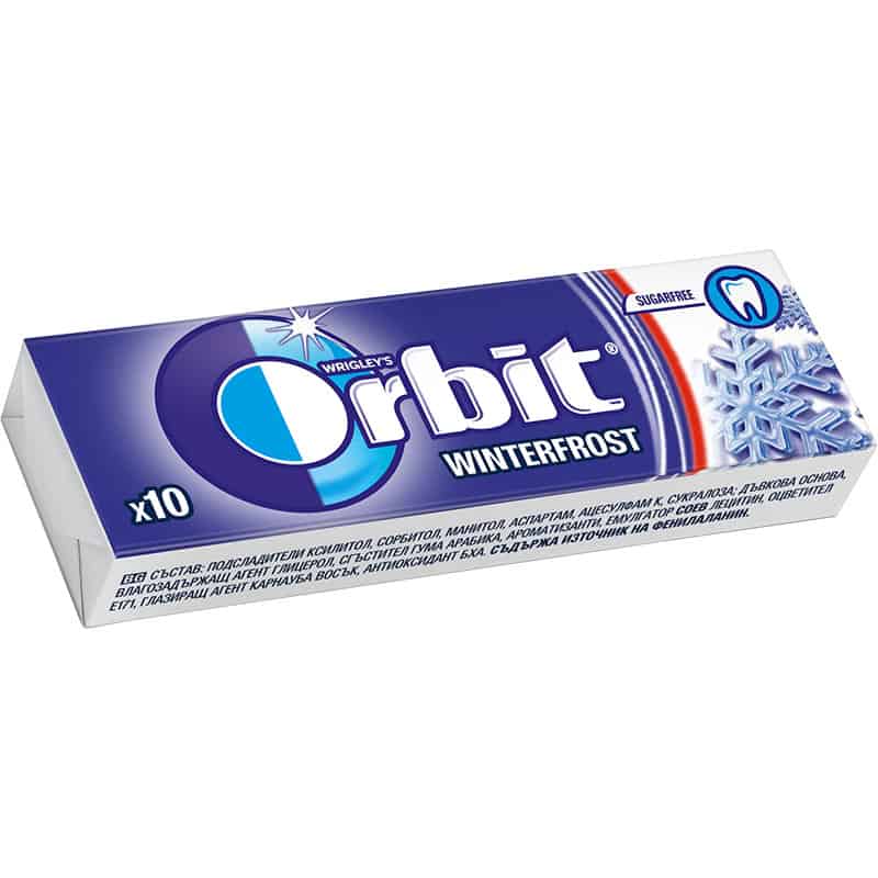 Дъвки Orbit Winterfrost Драже