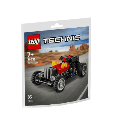 Lego technic 30735 кола драгстер