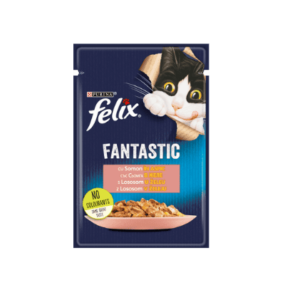Храна Felix Pouch Сьомга 85гр