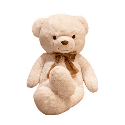 Плюшено мече с кадифена панделка 120см