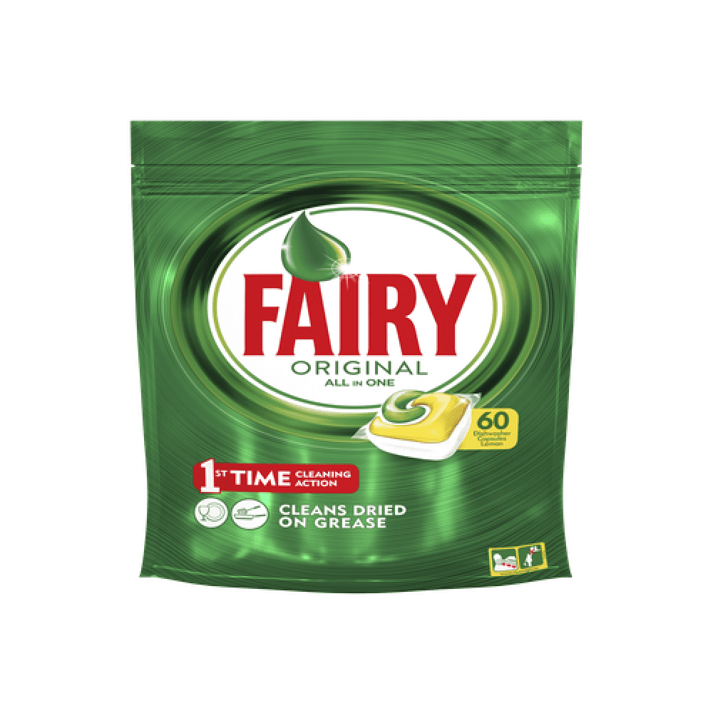 Таблетки за съдом. Fairy Lemon 60бр