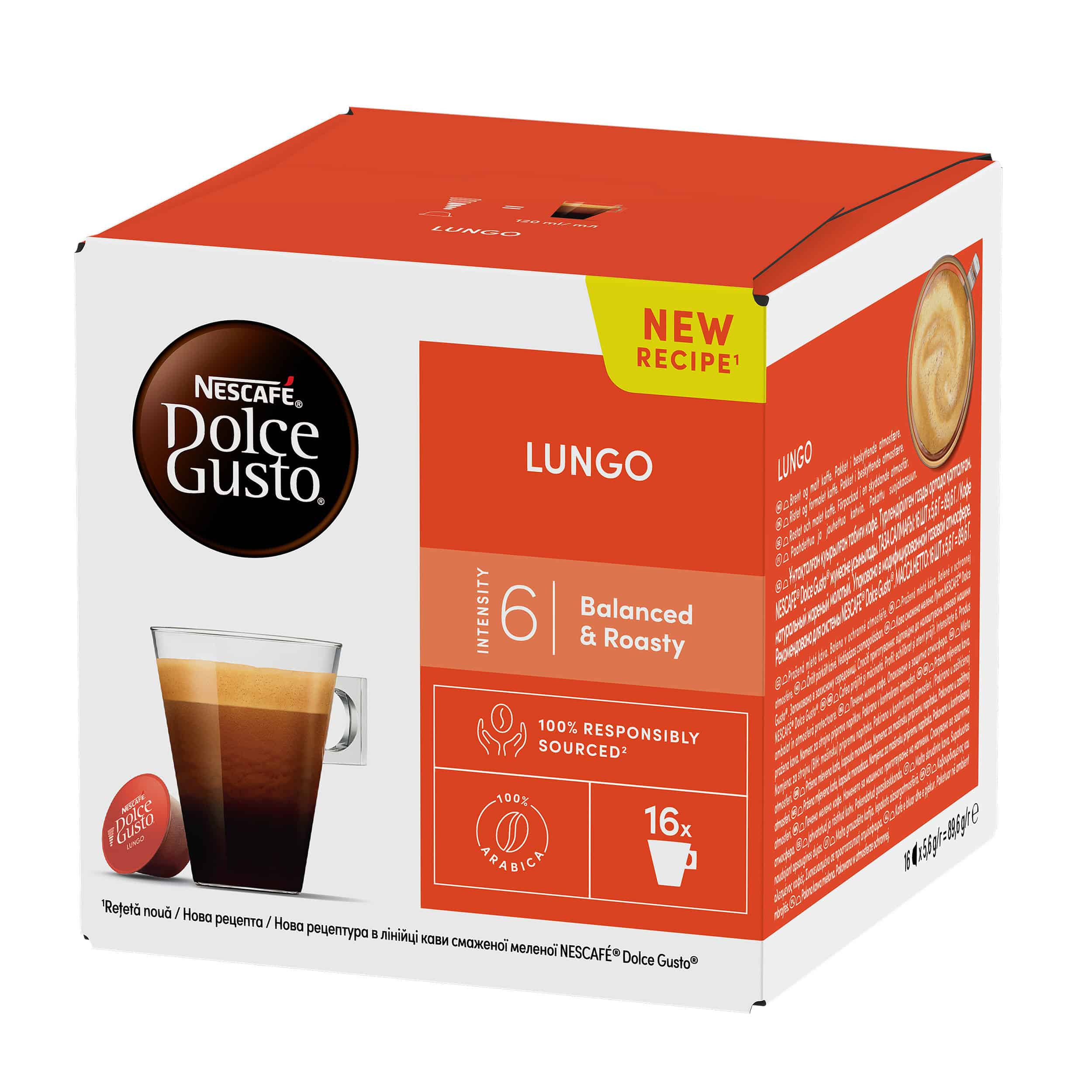 Nescafe DG Lungo капсули 16бр