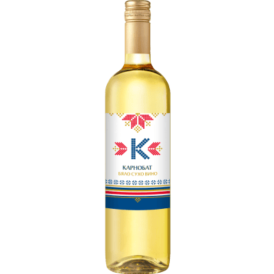 Бяло вино Сухо Карнобат 0.75л