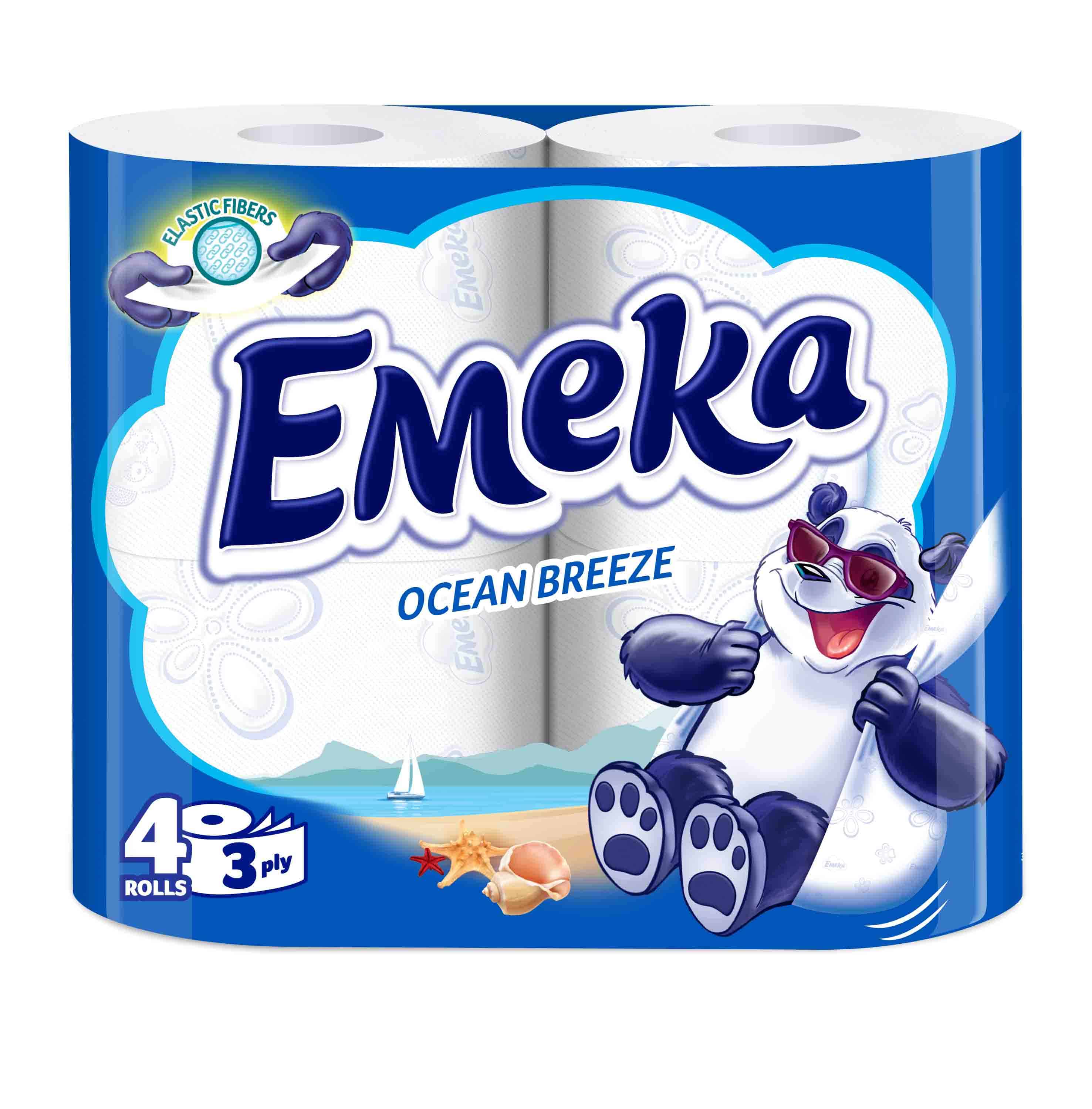 Тоалетна хартия Emeka Ocean 4 бр.